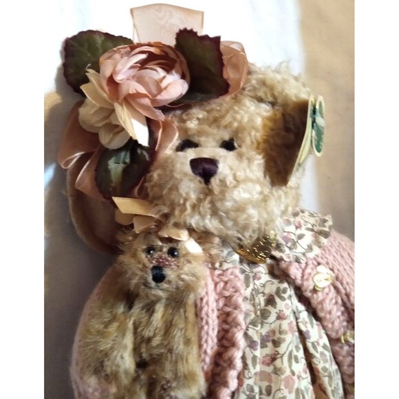 The Bearington Collection Daisy & Belle 1069 14" Tags Attached Hat Sweater Dress - Picture 3 of 14